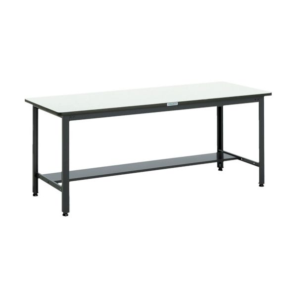 TRUSCO 中荷重作業台(500kg)AEW型 1500X900XH740 基本タイプ ダークグレー色 AEWP-1590 1台（直送品）