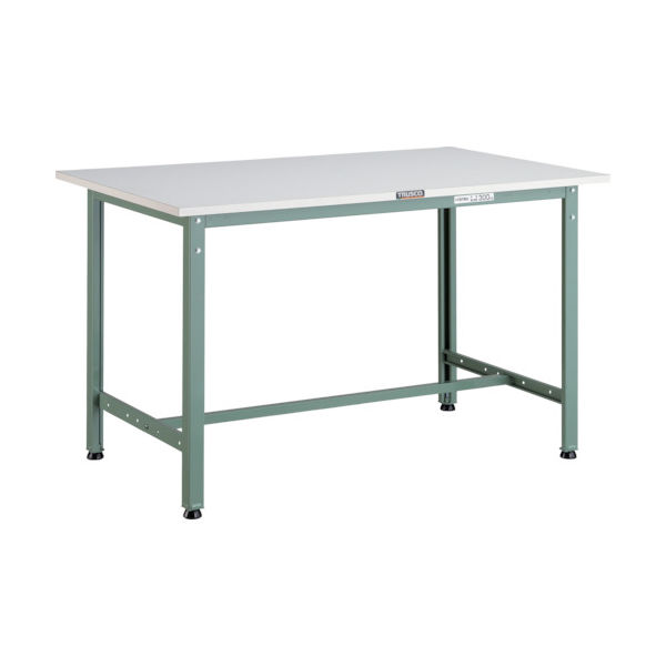 トラスコ中山 TRUSCO 軽荷重作業台(300kg)AE型 900X450XH740 基本タイプ グリーン色 AE-0945 1台（直送品）