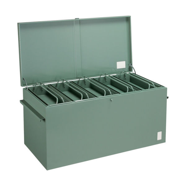 トラスコ中山 TRUSCO 大型車載用工具箱 中皿付 1200X600X600 F-1260 1台 239-0566（直送品）