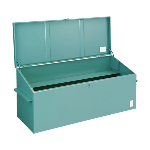 トラスコ中山 TRUSCO 大型車載用工具箱 棚1段付 900X520X650 FT-9000 1台 239-0655（直送品）