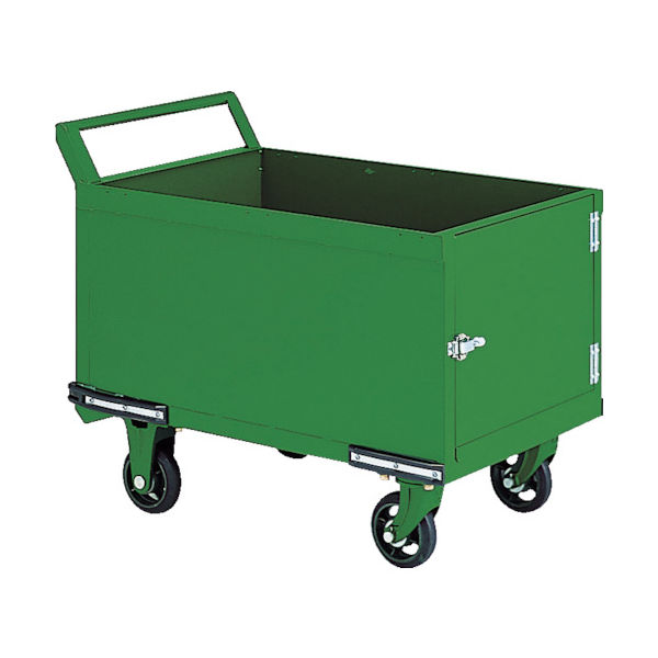 トラスコ中山 TRUSCO 鋼鉄製運搬車 900X600 前方トビラ付 OH-24P 1台 239-1597（直送品）