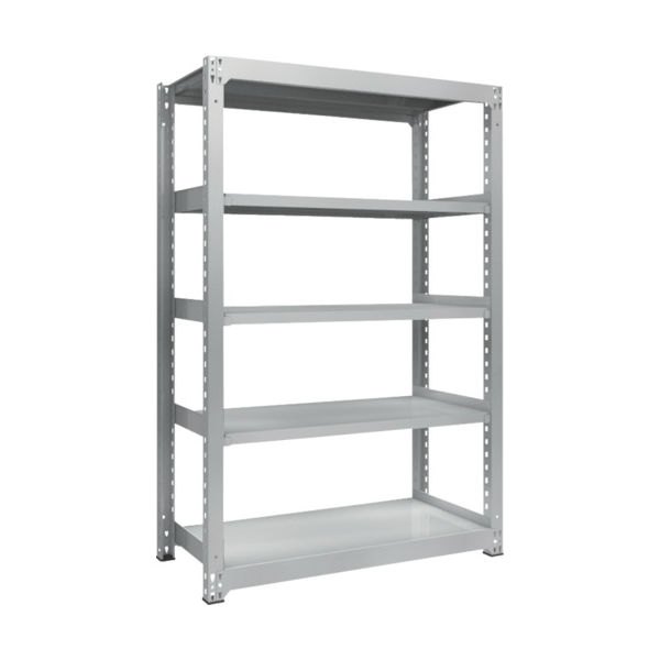 トラスコ中山 TRUSCO 耐食性スチール棚 TZM3型中量棚 1200X571XH1800 5段 単体 TZM3-6465 1台(1個)（直送品）
