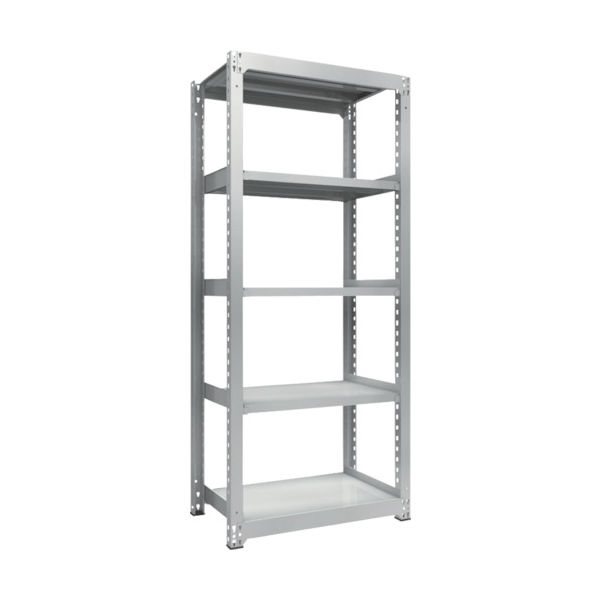 トラスコ中山 TRUSCO 耐食性スチール棚 TZM3型中量棚 900X571XH2100 5段 単体 TZM3-7365 1台(1個)（直送品）