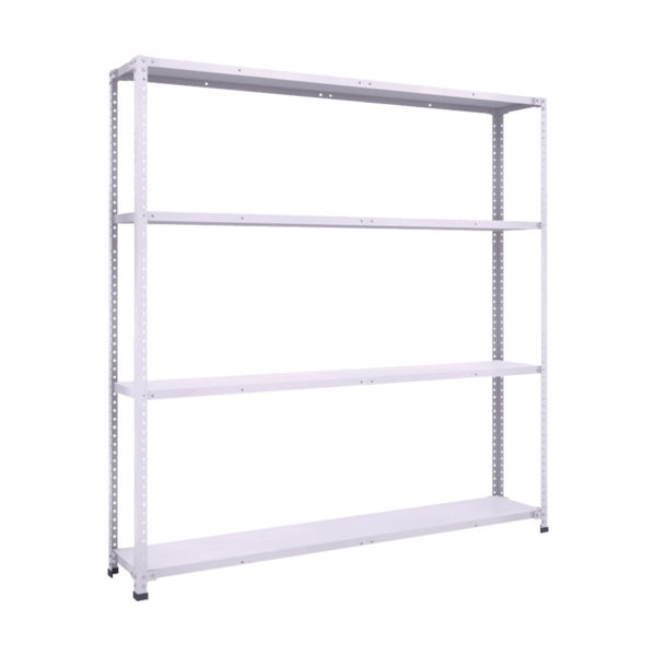 トラスコ中山 TRUSCO 軽量150型中棚ボルトレス棚 W1800XD300XH1800 4段 TLA66K-14 1台(1個)（直送品）