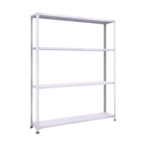 トラスコ中山 TRUSCO 軽量150型中棚ボルトレス棚 W1500XD300XH1800 4段 TLA65K-14 1台(1個)（直送品）