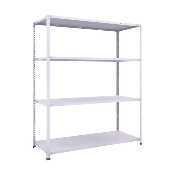 トラスコ中山 TRUSCO 軽量150型中棚ボルトレス棚 W1500XD600XH1800 4段 TLA65L-14 1台(1個)（直送品）