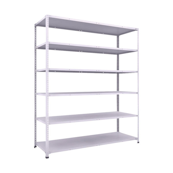 トラスコ中山 TRUSCO 軽量150型中棚ボルトレス棚 W1800XD600XH2100 6段 TLA76L-16 1台(1個)（直送品）