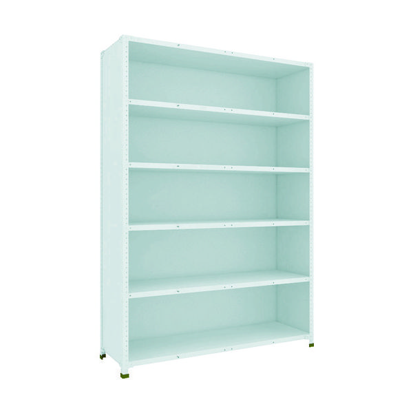 トラスコ中山 TRUSCO 軽量150型背側板付棚 1500X450XH2100 6段 TLA75S-26 1台(1個) 283-4341（直送品）