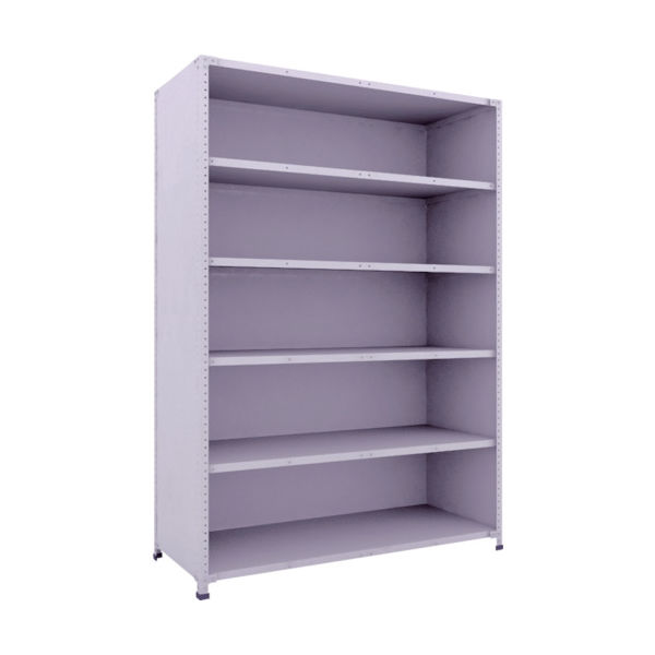 トラスコ中山 TRUSCO 軽量150型背側板付棚 1500X600XH2100 6段 TLA75L-26 1台(1個) 283-4383（直送品）