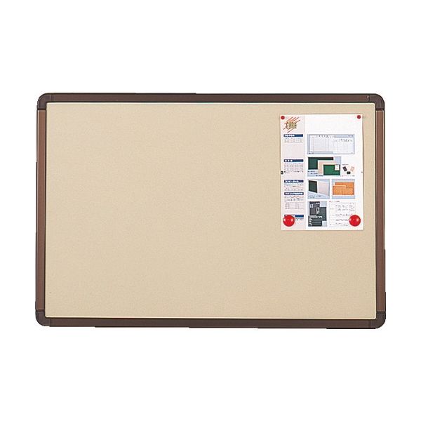 トラスコ中山 TRUSCO ブロンズ掲示板 600X900 ベージュ YBE-23SBM 1枚 284-5687（直送品）
