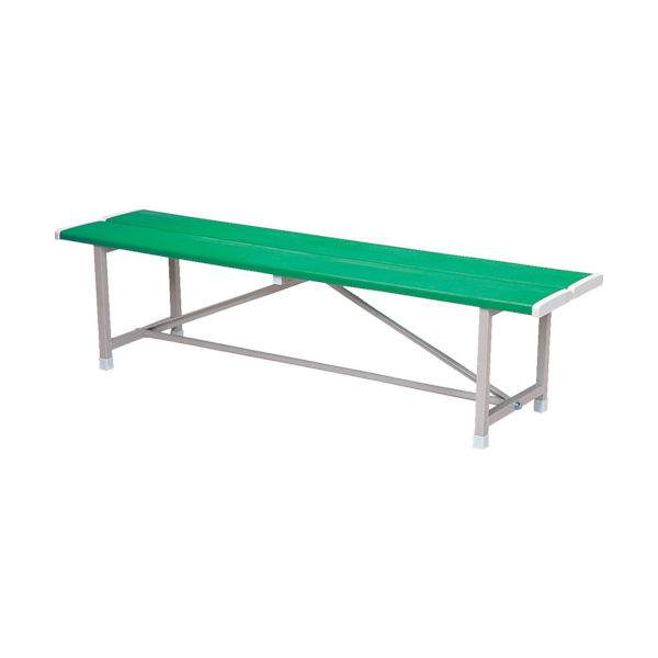 ノーリツイス ノーリツ ベンチ(背なし) 緑 RBN-1800 GN 1台 284-6004（直送品）
