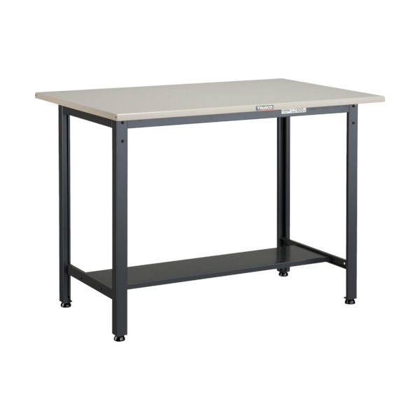 TRUSCO 中荷重立作業台(500kg)HAEW型 900X600XH885 基本タイプ ダークグレー色 HAEWS-0960 1台（直送品）