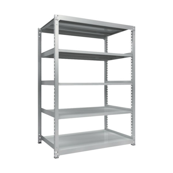トラスコ中山 TRUSCO 耐食性スチール棚 TZM3型中量棚 1500X921XH2100 5段 単体 TZM3-7595 1台(1個)（直送品）