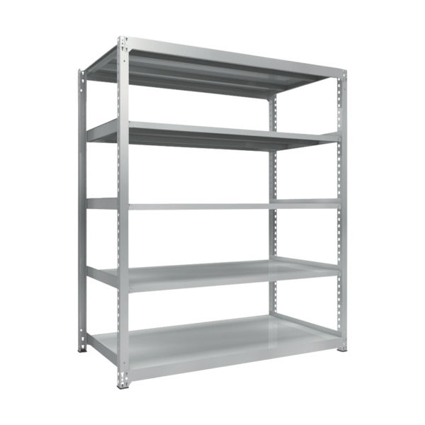 トラスコ中山 TRUSCO 耐食性スチール棚 TZM3型中量棚 1800X921XH2100 5段 単体 TZM3-7695 1台(1個)（直送品）
