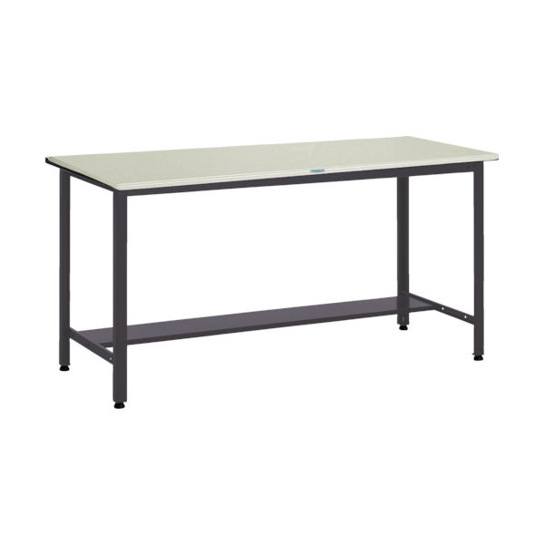 TRUSCO 中荷重立作業台(500kg)HAEW型 1800X750XH885 基本タイプ ダークグレー色 HAEWS-1875 1台（直送品）