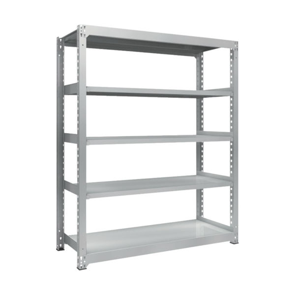 トラスコ中山 TRUSCO 耐食性スチール棚 TZM3型中量棚 1500X571XH1800 5段 単体 TZM3-6565 1台(1個)（直送品）