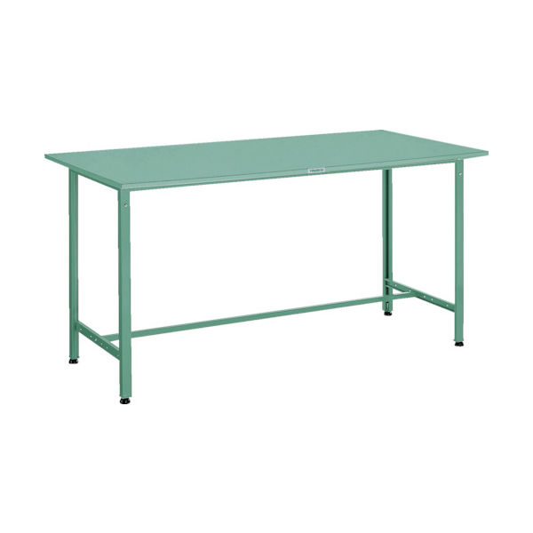 TRUSCO 軽荷重立作業台(300kg)HAE型 1500X900XH900 基本タイプ グリーン色 HSAE-1509 1台（直送品）