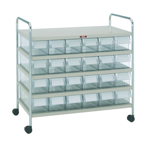 トラスコ中山 TRUSCO ツールワゴン MLワゴン MLー1NX24個 H805タイプ MLK-841 1台 300-1130（直送品）