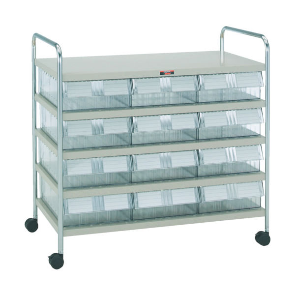 トラスコ中山 TRUSCO ツールワゴン MLワゴン MLー2NX12個 H805タイプ MLK-842 1台 300-1148（直送品）