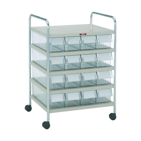 トラスコ中山 TRUSCO ツールワゴン MLワゴン MLー1NX16個 H805タイプ MLK-541 1台 300-1199（直送品）