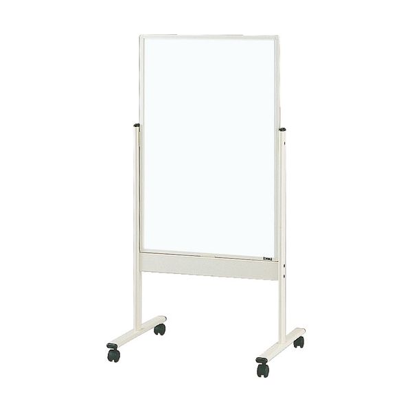 トラスコ中山 TRUSCO ニューホワイト案内板 ホワイトボード双輪キャスター付900X600 WMG-522SN 1台 329-4609（直送品）