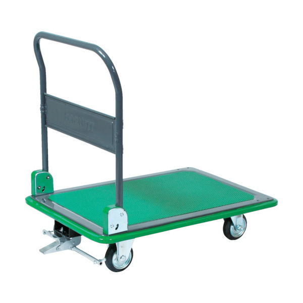 トラスコ中山 TRUSCO ハイグレード運搬車 折りたたみ式 740X460 ストッパー付 106SEBN 1台 336-4119（直送品）