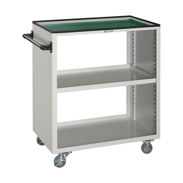 トラスコ中山 TRUSCO ツールワゴン 750X500XH880 ホワイト NTS-302N-W 1台 440-8225（直送品）