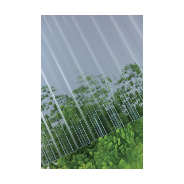 タキロンシーアイ タキロン ポリカ波板 32波 9尺 910グレースモーク 217996 1セット(10枚) 453-1841（直送品）