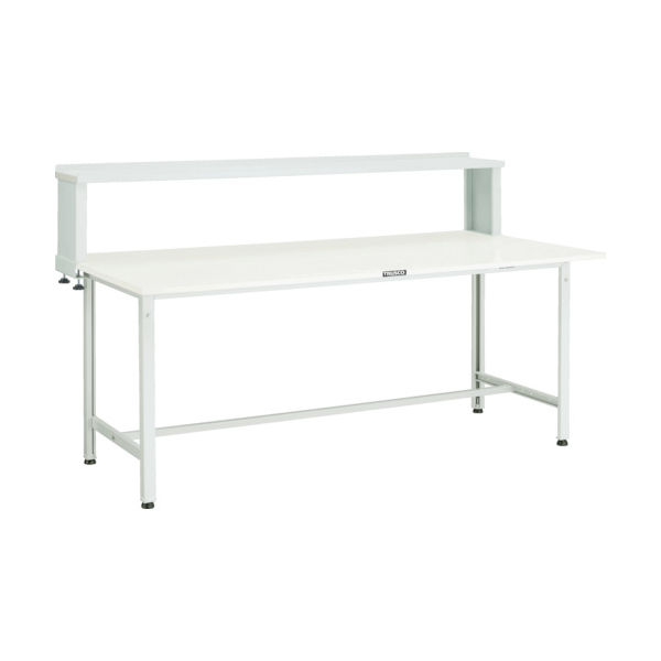 TRUSCO 軽荷重作業台(300kg)AE型 900X600XH1044(全高) 上棚付 ダークグレー色 AE-0960YURB DG（直送品）