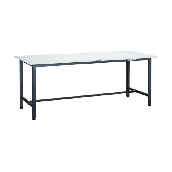 TRUSCO 軽荷重作業台(300kg)AE型 1800X750XH740 基本タイプ ダークグレー色 RAE-1800 DG 1台（直送品）