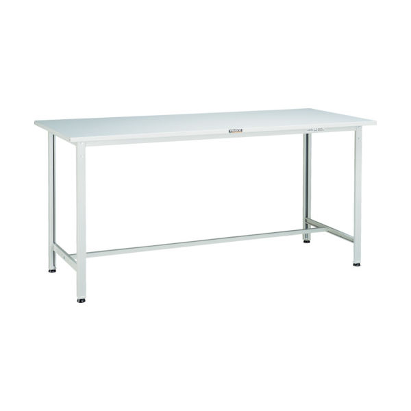 TRUSCO 軽荷重立作業台(300kg)HAE型 1500X600XH900 基本タイプ ホワイト色 HSAE-1560 W 1台（直送品）
