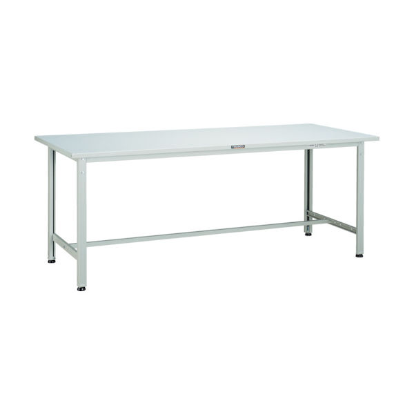 トラスコ中山 TRUSCO 軽荷重作業台(300kg)AE型 1200X600XH740 基本タイプ ホワイト色 SAE-1260 W 1台（直送品）