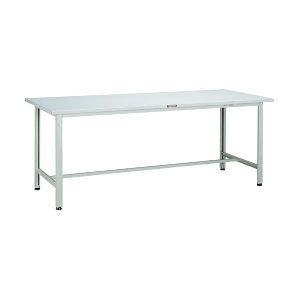 トラスコ中山 TRUSCO 軽荷重作業台(300kg)AE型 1800X750XH740 基本タイプ ホワイト色 SAE-1800 W 1台（直送品）