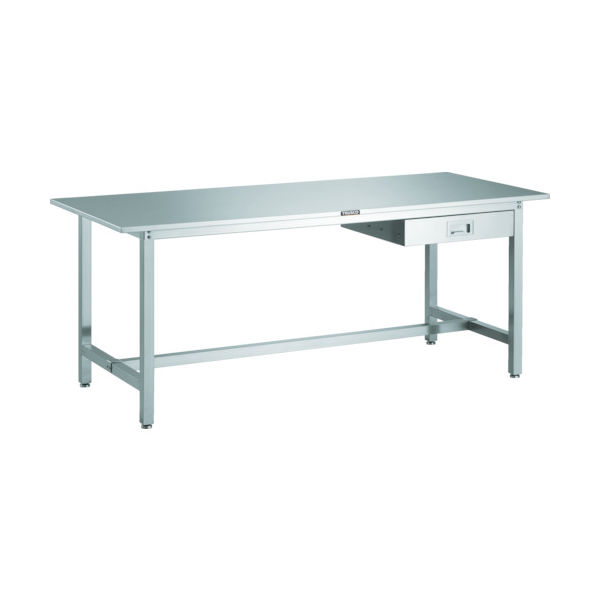 トラスコ中山 TRUSCO SW3型オールステンレス作業台 1800X900 1段引出付 SW3-1890SD1 1台 458-9483（直送品）