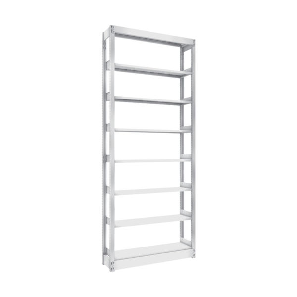 トラスコ中山 TRUSCO 複柱書架 単式 B5縦 W900XD220XH2244 7段 BS-DS73T-7 1台 459-2450（直送品）