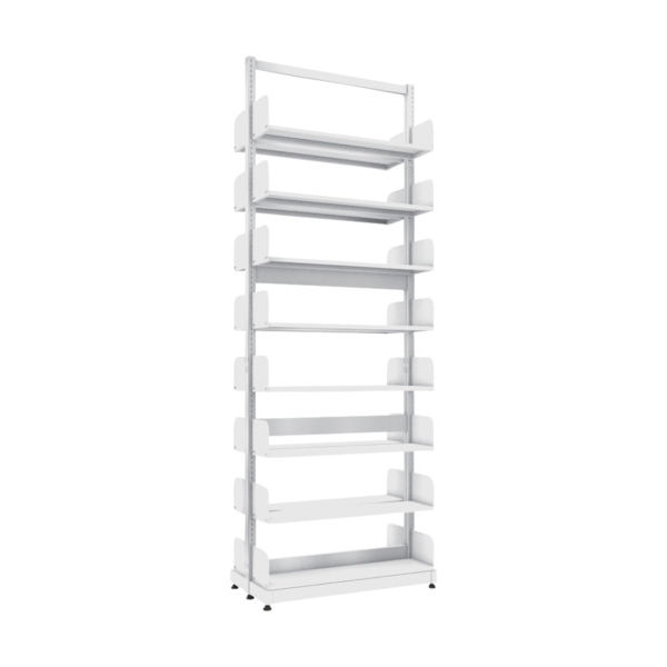 トラスコ中山 TRUSCO 単柱書架 複式 B5縦 W900XD220XH2575 8段 BS-SD83T-8 1台 459-2611（直送品）