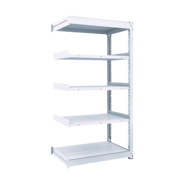 TRUSCO TUG型中量ボルトレス棚 300kg 連結型 1500×776×H1800 5段 TUG300-65J-5B 1台(1個)（直送品）