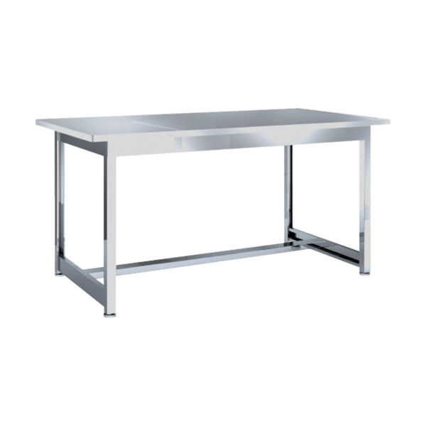 トラスコ中山 TRUSCO オールステンレス(SUS304)作業台1500X750XH740 TWB-1575SUS 1台 459-3391（直送品）