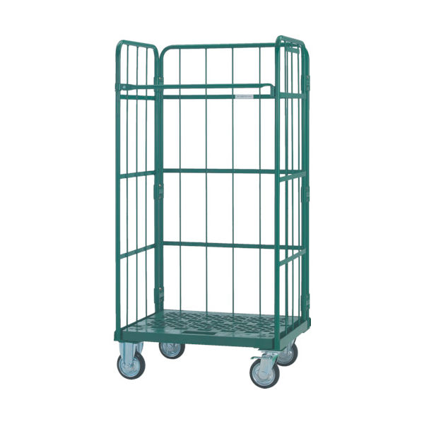 トラスコ中山 TRUSCO ハイテナー省音型 850X650X1700 直進仕様 樹脂底板 THT-XJ6A 1台 462-4017（直送品）