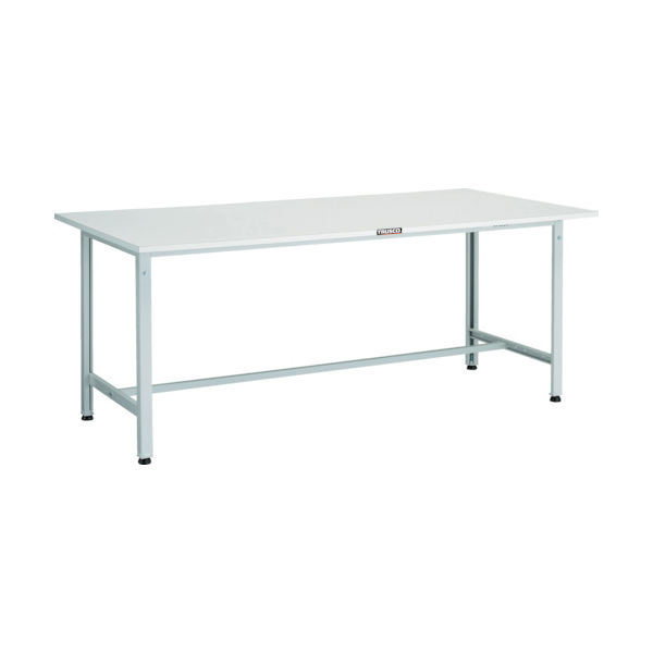 トラスコ中山 TRUSCO 軽荷重作業台(300kg)AE型 1800X900XH740 基本タイプ ホワイト色 AE-1809 W 1台（直送品）