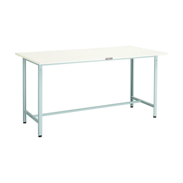 TRUSCO 軽荷重立作業台(300kg)HAE型 1800X600XH900 基本タイプ ヤンググリーン色 HAE-1860 YG 1台（直送品）