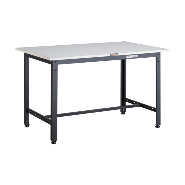 TRUSCO 軽荷重作業台(400kg)LEW型 900X600XH740 基本タイプ ダークグレー色 LEWP-0960 1台（直送品）
