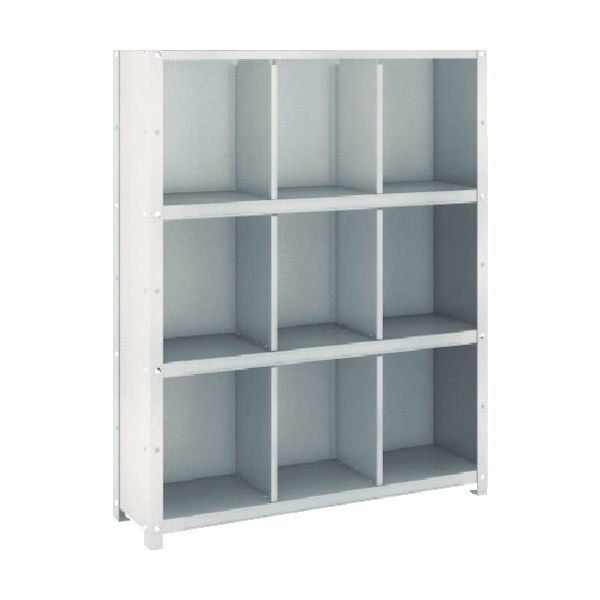 区分棚 KC型 （ボルト式、コボレ止めなし・100kgタイプ・間口875mm）