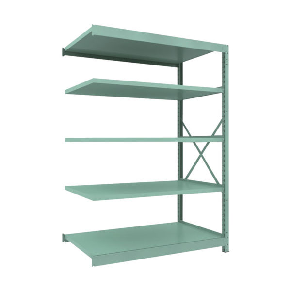 トラスコ中山 TRUSCO R3型中量棚 1500X900XH2100 5段 連結 R3-7595B 1台(1個) 504-8222（直送品）