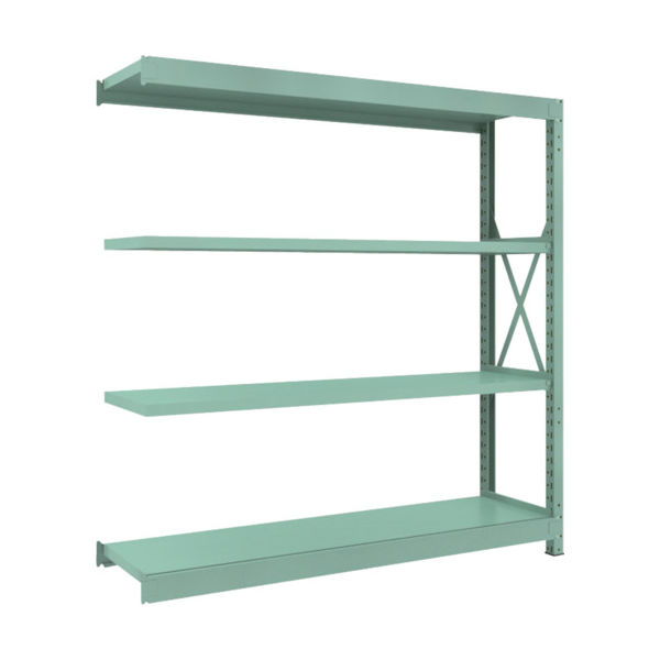 トラスコ中山 TRUSCO R3型中量棚 1800X450XH1800 4段 連結 R3-6654B 1台(1個) 505-1711（直送品）