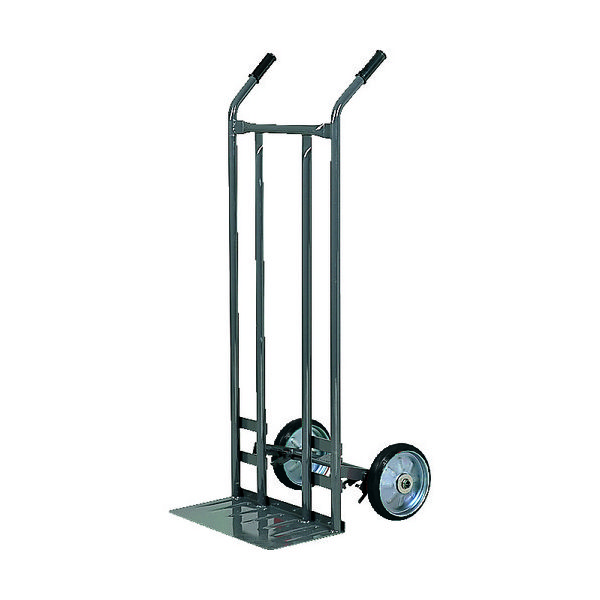 トラスコ中山 TRUSCO スチールパイプ製二輪車 均等荷重250kg H1210 すくい板205×470 4011 1台 505-4940（直送品）