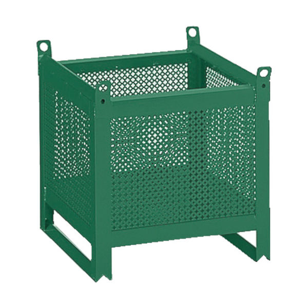 トラスコ中山 TRUSCO ミニカーゴ パンチング型 450X450XH450 VJ-452 1台 516-8708（直送品）