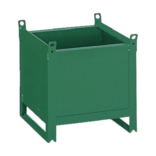 トラスコ中山 TRUSCO ミニカーゴ 鉄板張型 450X450XH450 VJ-453 1台 516-8716（直送品）