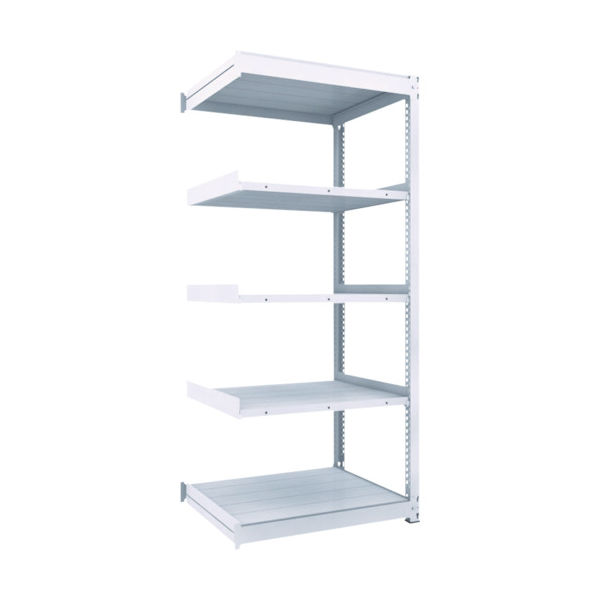 トラスコ中山 TRUSCO TUG型中量棚300kg 連結 1500X626XH2100 5段 TUG300-75L-5B 1台(1個)（直送品）