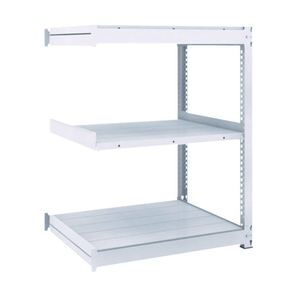 トラスコ中山 TRUSCO TUG型中量棚300kg 連結 1500X776XH1200 3段 TUG300-45J-3B 1台(1個)（直送品）